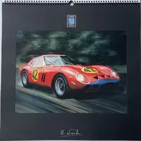 A Selection of Ferrari Calendars Plus Penant-For Sale