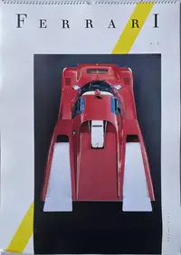 A Selection of Ferrari Calendars Plus Penant-For Sale