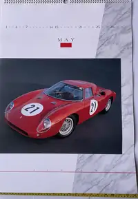 A Selection of Ferrari Calendars Plus Penant-For Sale