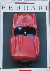 A Selection of Ferrari Calendars Plus Penant-For Sale