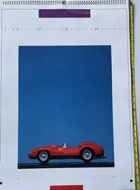 A Selection of Ferrari Calendars Plus Penant-For Sale
