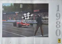 A Selection of Ferrari Calendars Plus Penant-For Sale