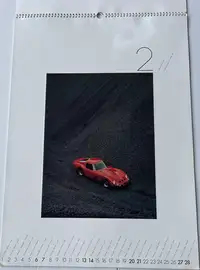 A Selection of Ferrari Calendars Plus Penant-For Sale