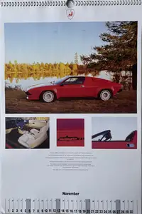A Selection of Ferrari Calendars Plus Penant-For Sale