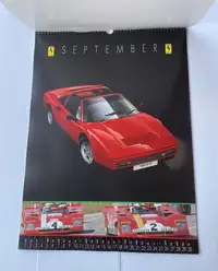 A Selection of Ferrari Calendars Plus Penant-For Sale