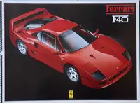 A Selection of Ferrari Calendars Plus Penant-For Sale
