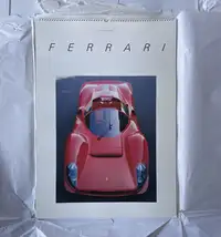 A Selection of Ferrari Calendars Plus Penant-For Sale