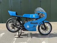 1980 Benelli 125 Twin Race Bike 125cc-Sold
