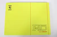 1987-92 Ferrari F40 Complete Manual Handbook Pouch Set-For Sale