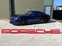 A Very Large Illuminated 'Porsche' Outdoor Dealership Style -Sold