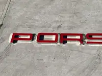 A Very Large Illuminated 'Porsche' Outdoor Dealership Style -Sold