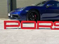 A Very Large Illuminated 'Porsche' Outdoor Dealership Style -Sold