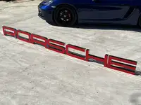 A Very Large Illuminated 'Porsche' Outdoor Dealership Style -Sold
