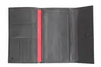 1980-1990 Ferrari Formula Cartier Leather Bifold Travel Wall-Sold