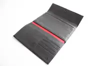1980-1990 Ferrari Formula Cartier Leather Bifold Travel Wall-Sold