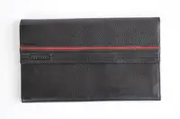 1980-1990 Ferrari Formula Cartier Leather Bifold Travel Wall-Sold