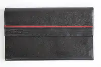 1980-1990 Ferrari Formula Cartier Leather Bifold Travel Wall-Sold