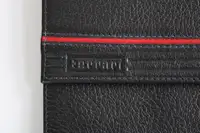 1980-1990 Ferrari Formula Cartier Leather Bifold Travel Wall-Sold