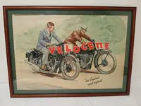 Very Rare Original 1930s Velocette Advertising Poster-Sold