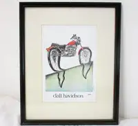  'Dali Havidson' Print. Signed by the Artist Simon Drew-Sold