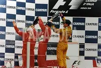 Michael Schumacher-Signed Italian Grand Prix 1998 Champagne -Sold