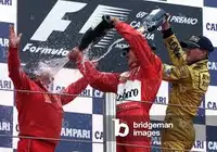 Michael Schumacher-Signed Italian Grand Prix 1998 Champagne -Sold