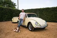 1967 Volkswagen Beetle with Bespoke Retail Trailer - Offered-Sold