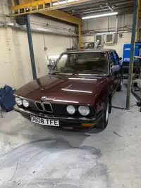1986 BMW 525E  (E28)-Sold