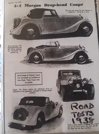 1939 Morgan 4/4  Srs1 DHC Standard Special-For Sale