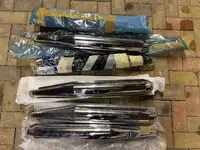 Six Ducati Lanfranconi Exhaust Pipes/Silencers -Sold