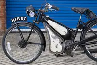 c1950 Excelsior Autobyk 98cc-Sold