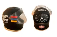 James Hunt Heuer Helmet Clock-For Sale