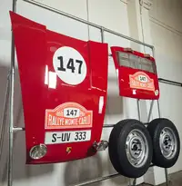 Porsche Monte Carlo Rally Display-For Sale