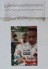 Charity Lot: Selection of Motorsport Related Images and Prin-For Sale