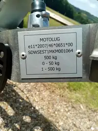Motolug Collapsible Motorbike Trailer-Sold