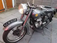 1955 Sunbeam S8 487cc-Sold