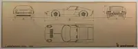 A Fascinating Selection of Ten Bertone Blueprints from the 1-For Sale