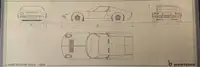 A Fascinating Selection of Ten Bertone Blueprints from the 1-For Sale