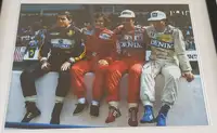 'Wall of Champions' Signed by Alain Prost, Nigel Mansell and-For Sale