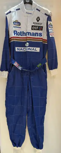 A High Quality Replica 1994 Ayrton Senna Williams Race Suit -Sold