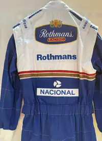 A High Quality Replica 1994 Ayrton Senna Williams Race Suit -Sold