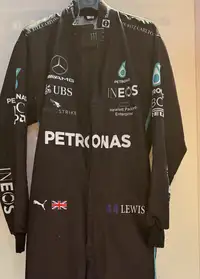 Replica Sir Lewis Hamilton Mercedes-AMG Petronas Race Suit-For Sale