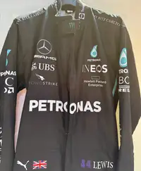 Replica Sir Lewis Hamilton Mercedes-AMG Petronas Race Suit-For Sale