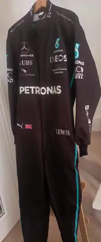 Replica Sir Lewis Hamilton Mercedes-AMG Petronas Race Suit-For Sale