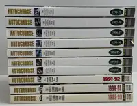 Autocourse - Ten Consecutive Editions dated  1989-90/1998-99-For Sale