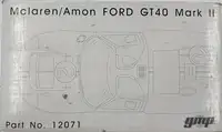 A Very Detailed 1:12 Scale Ford GT40 Mk II GMP Model-For Sale