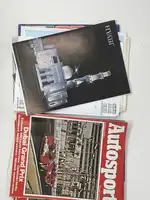 Fangio-Signed 1981 Dubai Grand Prix Framed Posters Plus Phot-For Sale