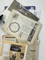 Fangio-Signed 1981 Dubai Grand Prix Framed Posters Plus Phot-For Sale