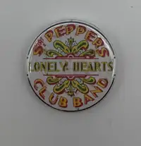 Set of Fine and Original Beatles Lapel Badges-For Sale