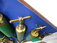 Genuine Vintage Grease Guns Wall Art Display-Sold